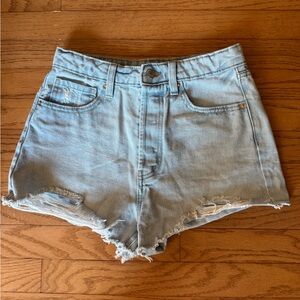 Wild Fable Light Wash High-Rise Jean Shorts